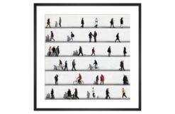 Wall People Detail No.2 By Eka Sharashidze