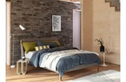 Wallis Bed -Broste Copenhagen Shop w a wallis bed in pebble broad weave 373 copy