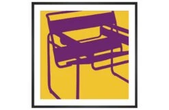 Wassily Chair By Yoni Alter Framed Print