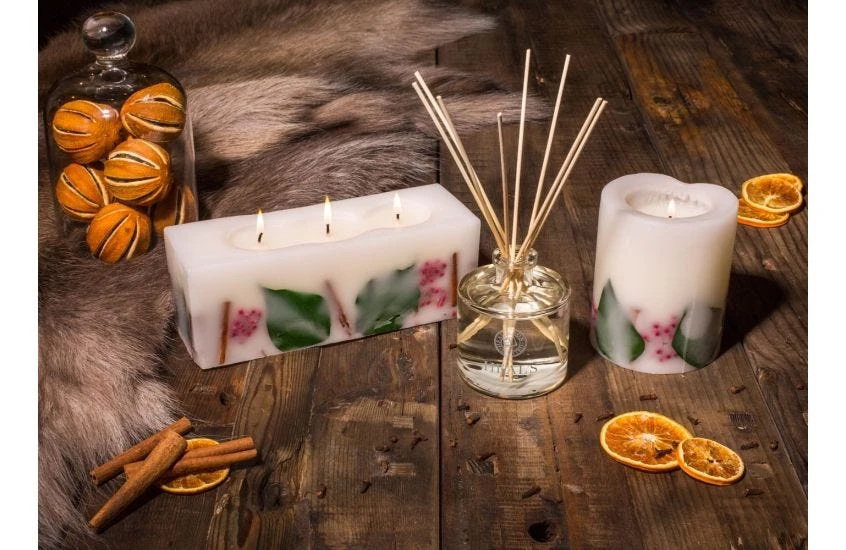 Winter Spice Brick Candle With Botanicals 1 Winter Spice Brick Candle With Botanicals