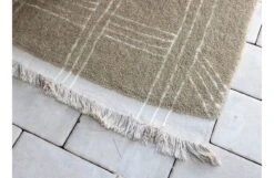 Lorena Canals Shuka Washable Rug Sandstone -Broste Copenhagen Shop wo uka sand l 7