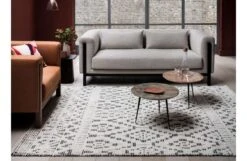 Linie Design Zelbio Rug White -Broste Copenhagen Shop z e zelbio with massimo sofa lifestyle 2 1